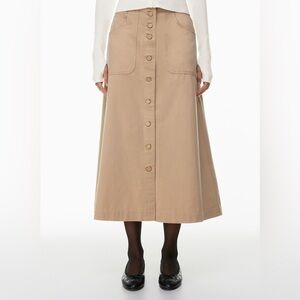 Aritzia Sunday Best Midi Skirt